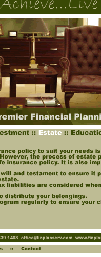Financial Services Planning