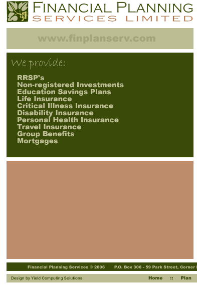 Financial Services Planning